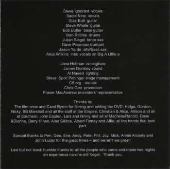 CD/DVD Steve Ignorant: Feeding Of The 5000 (Shepherds Bush Empire, London, 24 and 25 November 2007)