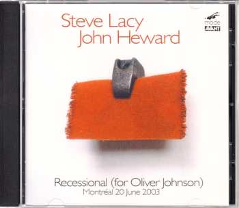 Album Steve Lacy: Recessional (For Oliver Johnson)