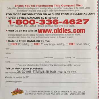 CD Steve Miller Band: Living In The U.S.A.