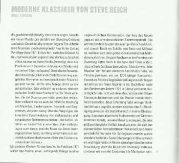 2CD Steve Reich: Drumming