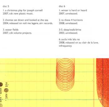 7CD/Box Set Steve Roden: A Thousand Breathing Forms (2003-2008)