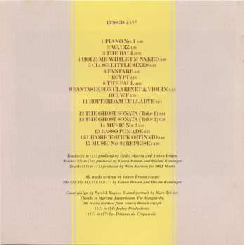 CD Steven Brown: Music For Solo Piano