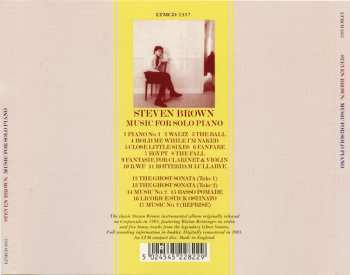 CD Steven Brown: Music For Solo Piano