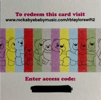 LP Steven Charles Boone: Rockabye Baby! Lullaby Renditions Of Taylor Swift Volume 2 CLR