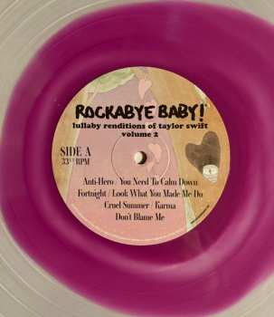 LP Steven Charles Boone: Rockabye Baby! Lullaby Renditions Of Taylor Swift Volume 2 CLR