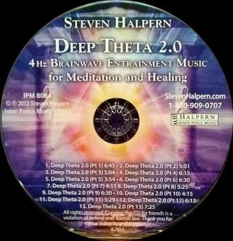 CD Steven Halpern: Deep Theta 2.0 - 4Hz Brainwave Entrainment Music For Meditation And Healing