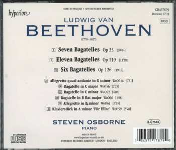 CD Ludwig van Beethoven: Bagatelles Opp 33, 119 & 126, WoO52, 56 & 59–61