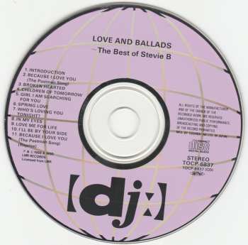 CD Stevie B: Love and Ballads ~ The Best Of Stevie B