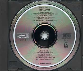 CD Stevie Nicks: Rock A Little