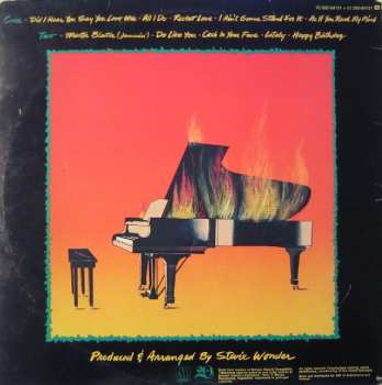 LP Stevie Wonder: Hotter Than July