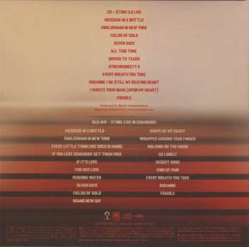 CD/Blu-ray Sting: 3.0 Live (Japanese Tour Edition)