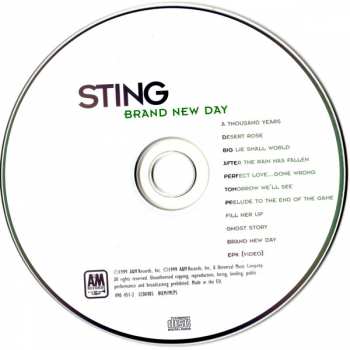 CD Sting: Brand New Day
