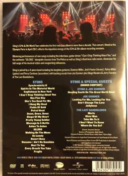 DVD Sting: Live At The Olympia Paris