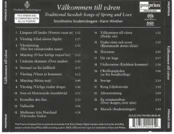 SACD Stockholms Studentsångare: Välkommen Till Våren (Traditional Swedish Songs Of Spring And Love)