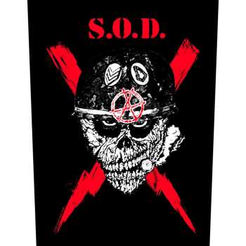 Merch Stormtroopers Of Death: Rückenaufnäher Scrawled Lightning