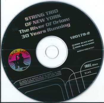 CD String Trio Of New York: The River Of Orion: 30 Years Running