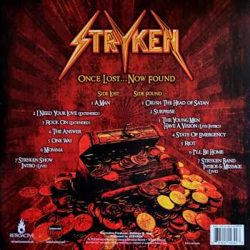 LP Stryken: Once Lost...Now Found LTD