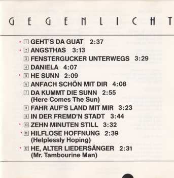 CD STS: Gegenlicht
