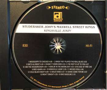 CD Studebaker John's Maxwell Street Kings: Kingsville Jukin'