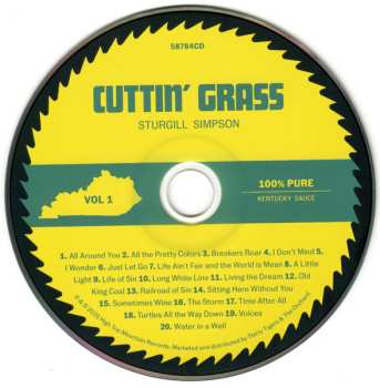 CD Sturgill Simpson: Cuttin' Grass - Vol​.​1 (The Butcher Shoppe Sessions)