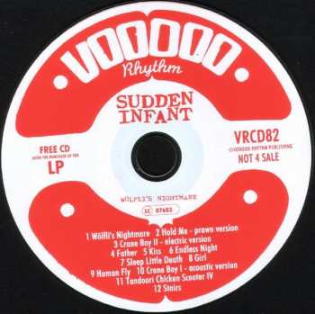 LP/CD Sudden Infant: Wölfli's Nightmare