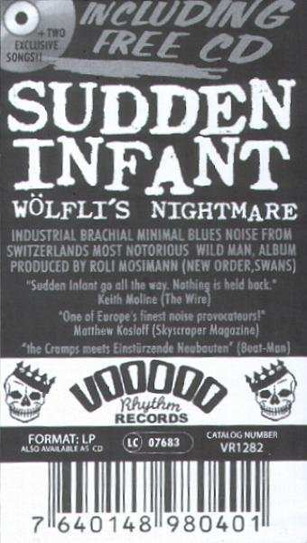 LP/CD Sudden Infant: Wölfli's Nightmare