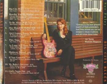 CD Sue Foley: Big City Blues