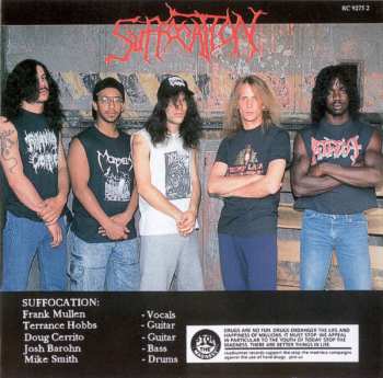 CD Suffocation: Effigy Of The Forgotten