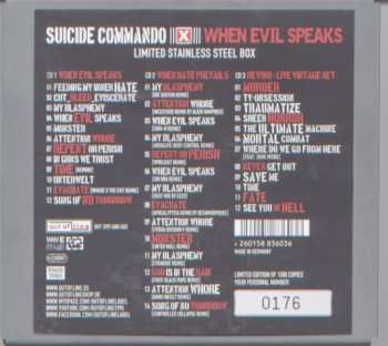3CD/Box Set Suicide Commando: When Evil Speaks LTD | NUM