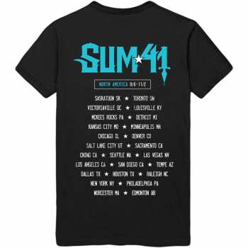 Merch Sum 41: T-Shirt Blue Demon 