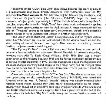 2CD Sun Ra: The Great Lost Sun Ra Albums (Cymbals & Crystal Spears)