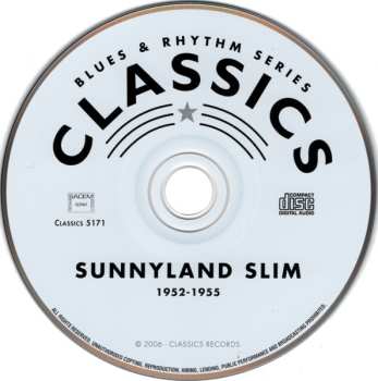CD Sunnyland Slim: The Chronological Sunnyland Slim 1952-1955
