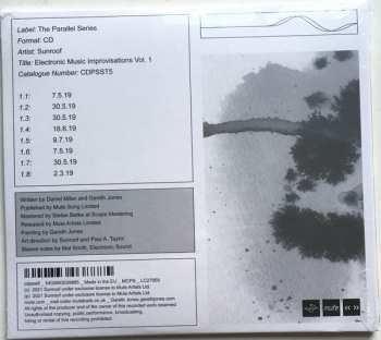 CD Sunroof: Electronic Music Improvisations Vol. 1