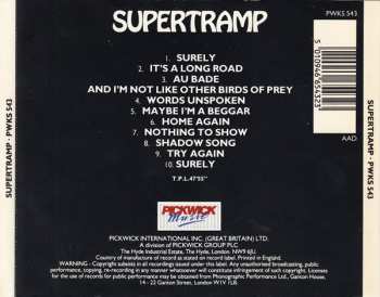 CD Supertramp: Supertramp