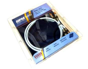 Tontechnik Supra Dual 2rca - 2rca 0,5m