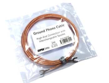 Tontechnik Supra Ground Phono Cable 1m