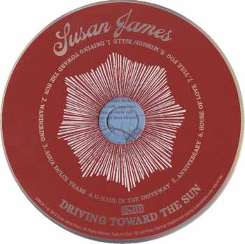 CD Susan James: Driving Toward The Sun