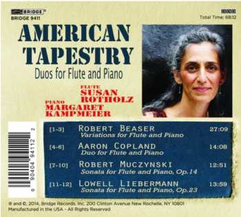 CD Susan Rotholz: American Tapestry (Duos For Flute And Piano0