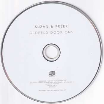 CD Suzan & Freek: Gedeeld Door Ons