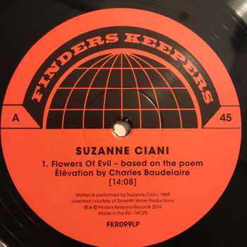 LP Suzanne Ciani: Flowers Of Evil 