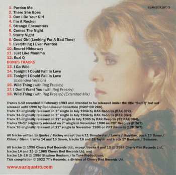 3CD Suzi Quatro: The Albums 1980-86
