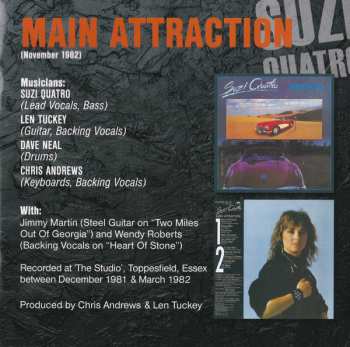 3CD Suzi Quatro: The Albums 1980-86
