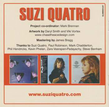 3CD Suzi Quatro: The Albums 1980-86