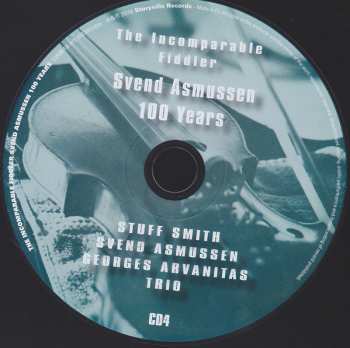 5CD/DVD Svend Asmussen: The Incomparable Fiddler Svend Asmussen - 100 Years