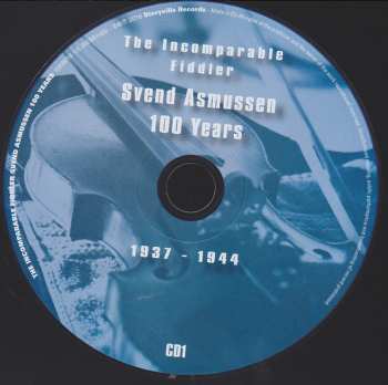5CD/DVD Svend Asmussen: The Incomparable Fiddler Svend Asmussen - 100 Years