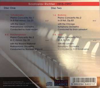 2CD Sviatoslav Richter: Favourite Piano Concertos