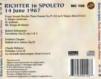 CD Sviatoslav Richter: Spoleto 14 June 1967