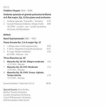 12CD/Box Set Frédéric Chopin: Sviatoslav Richter Plays Liszt & Chopin