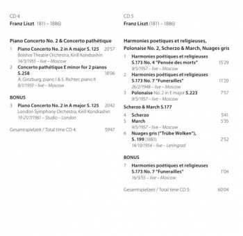 12CD/Box Set Frédéric Chopin: Sviatoslav Richter Plays Liszt & Chopin