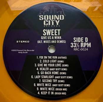 2LP The Sweet: Give Us A Wink (Alternative Mixes And Demos) LTD | CLR
